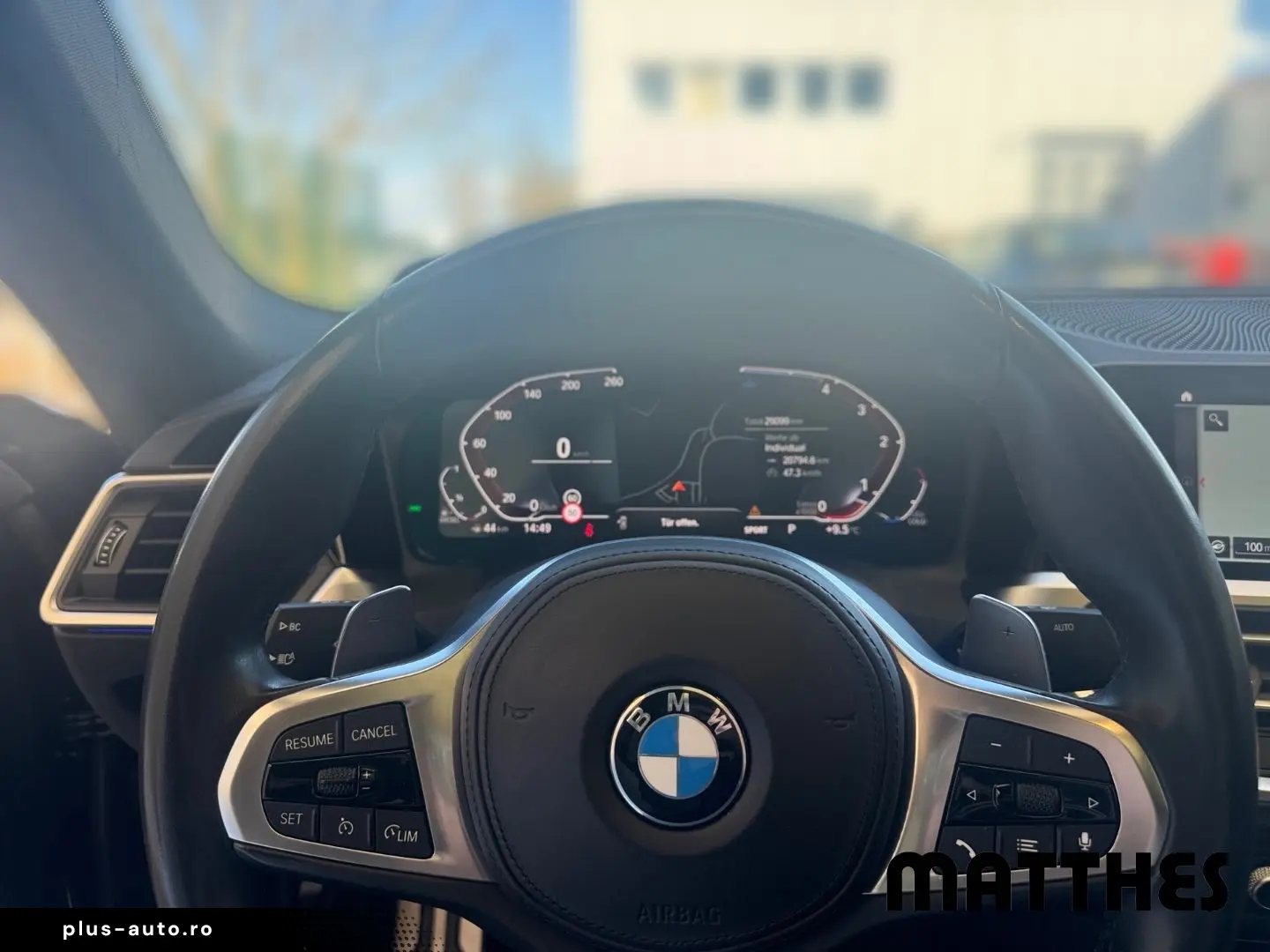BMW 420 D XDRIVE M-Sport Panoramaglasdach Alarmanlag