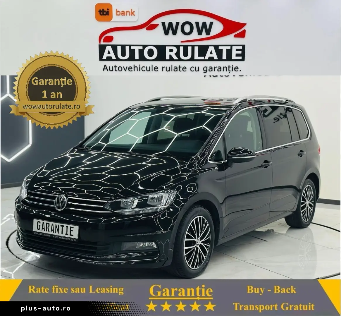 VOLKSWAGEN TOURAN 2019 1.6D E6 7 Locuri Garantie 12 Luni Rat