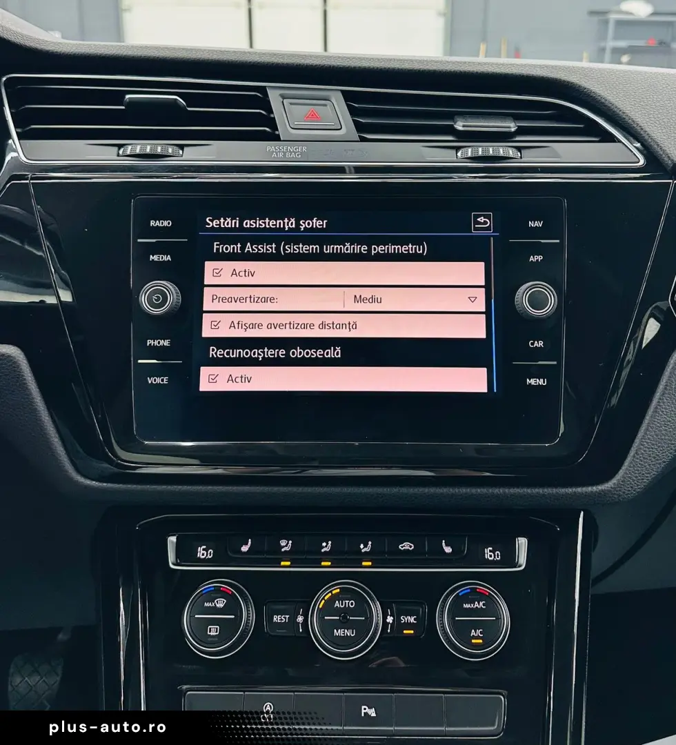 VOLKSWAGEN TOURAN 2019 1.6D E6 7 Locuri Garantie 12 Luni Rat