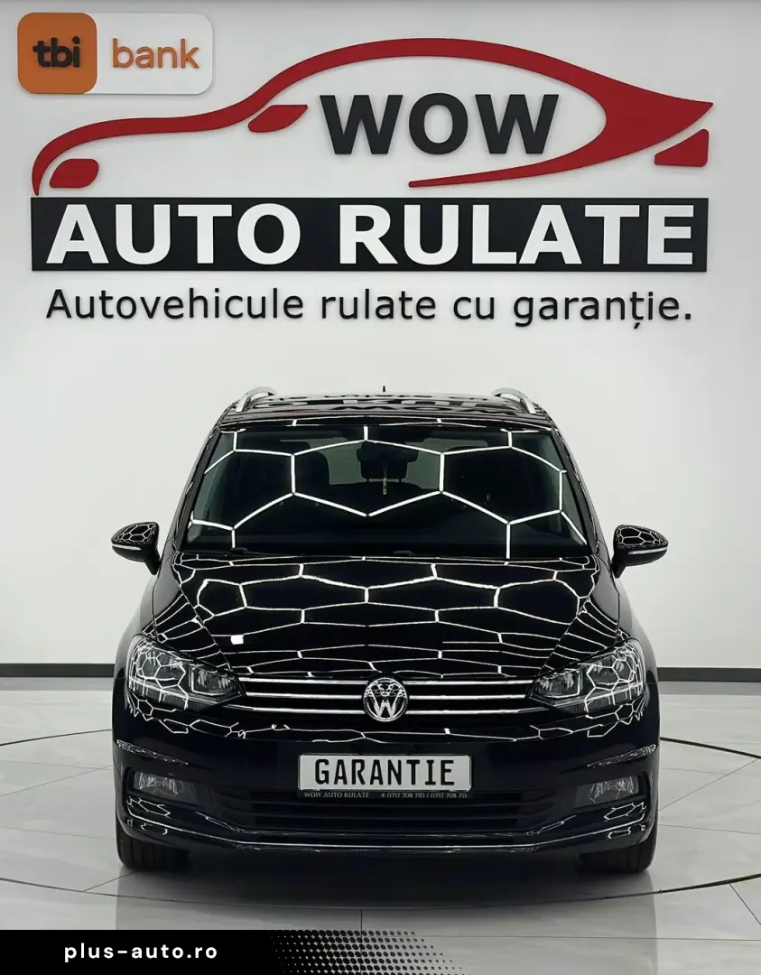 VOLKSWAGEN TOURAN 2019 1.6D E6 7 Locuri Garantie 12 Luni Rat