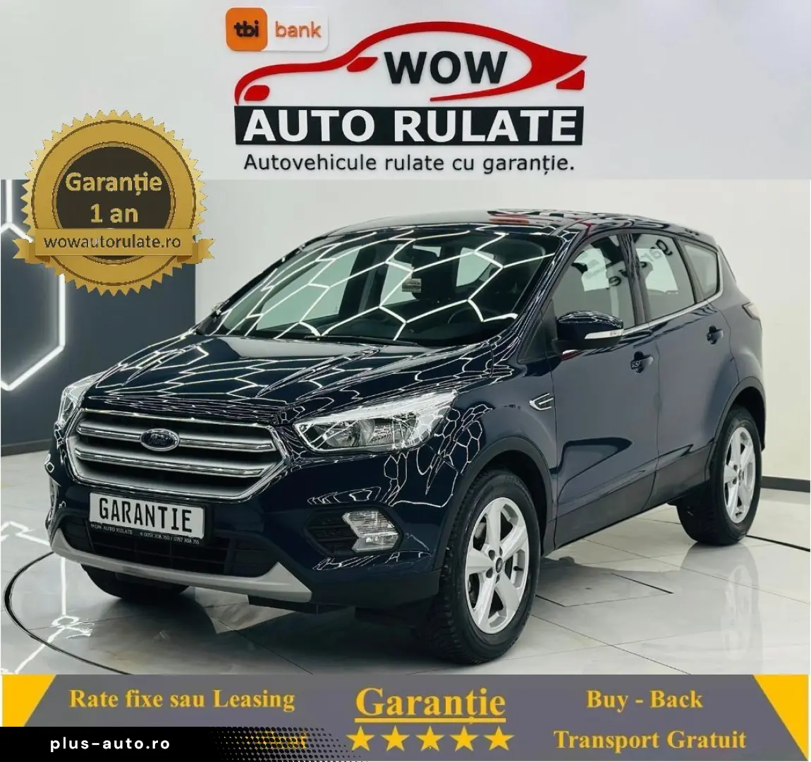 FORD KUGA 2018 1.5i E6 Garantie 12 Luni Rate Avans 0 Doar cu