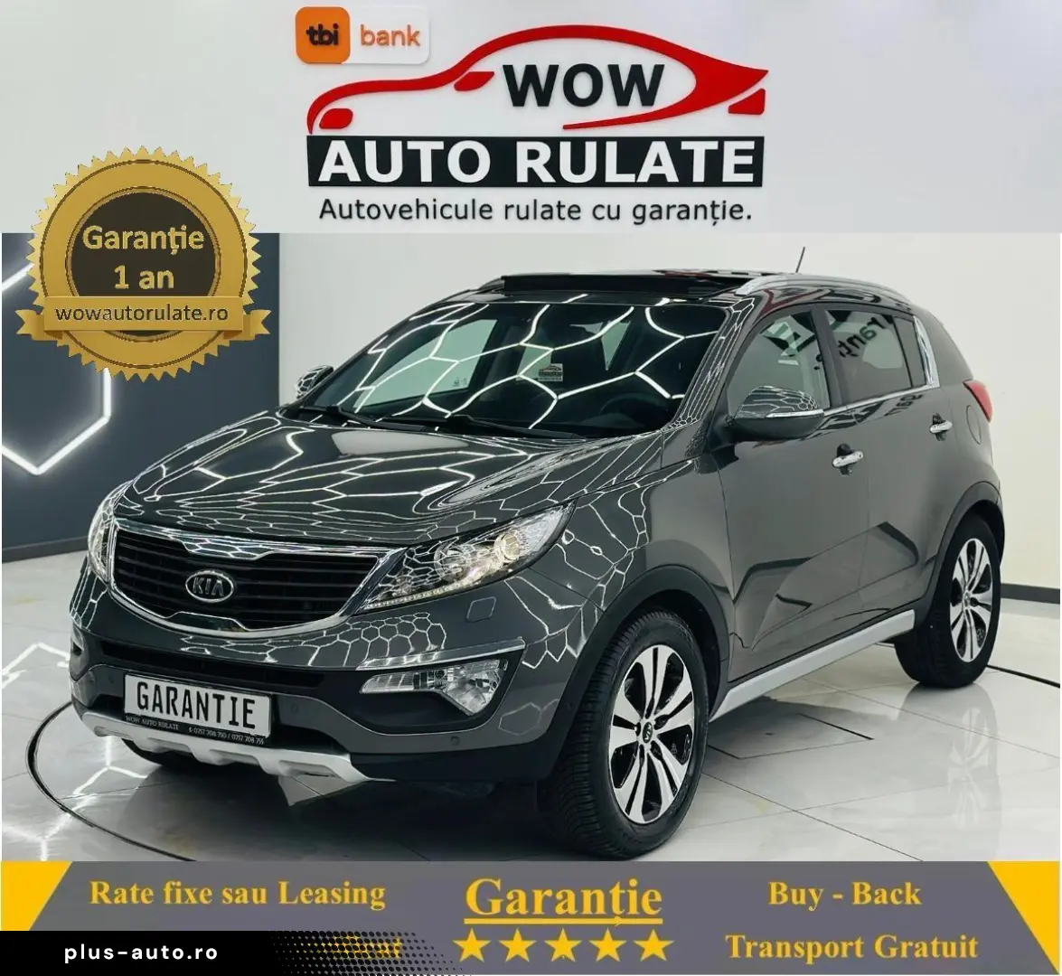 KIA SPORTAGE 2012 1.7D E5 Garantie 12 Luni Rate Avans 0 Doar