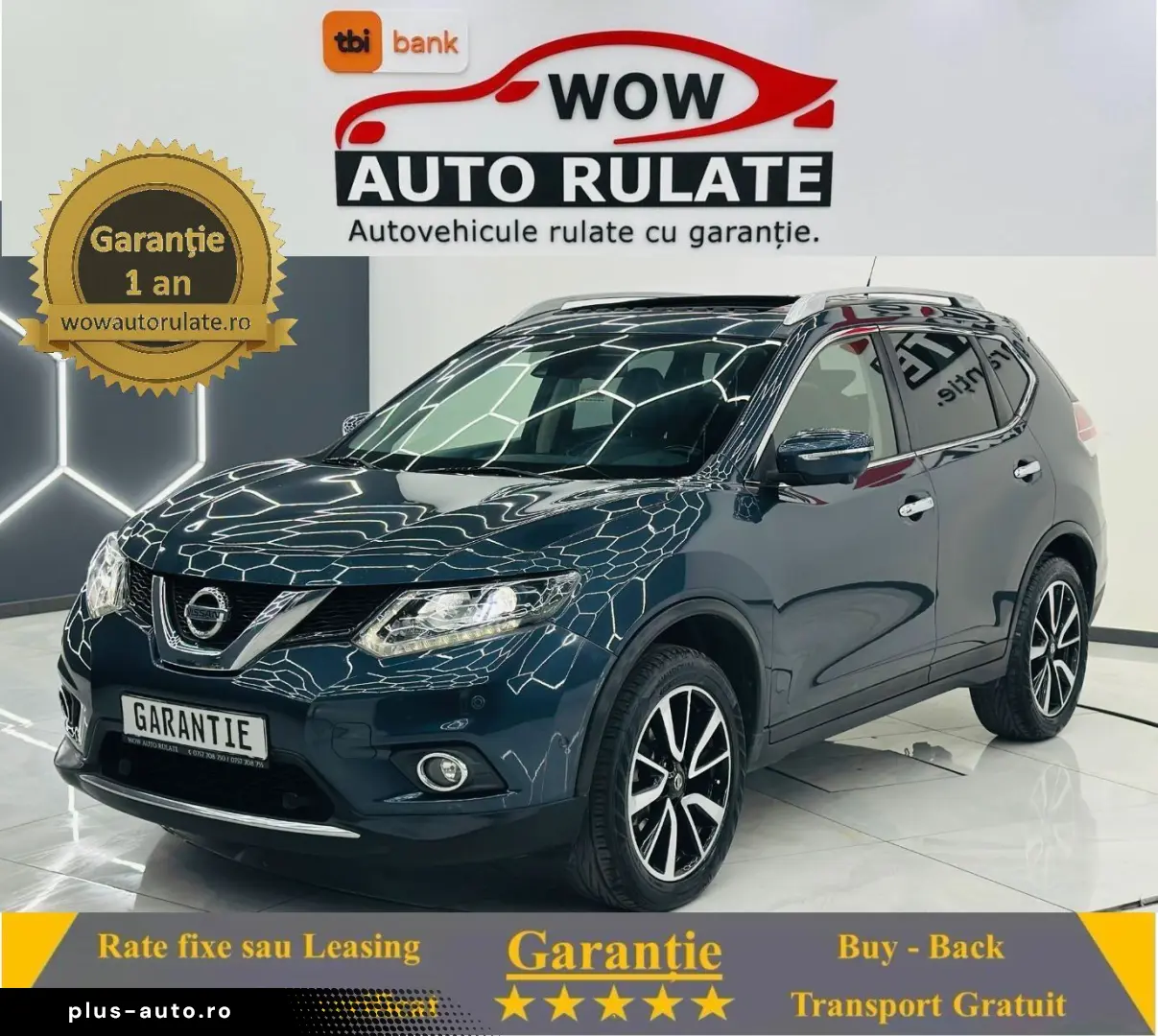 NISSAN X-TRAIL 2017 2.0D E6 7 Locuri Garantie 12 Luni Rate A