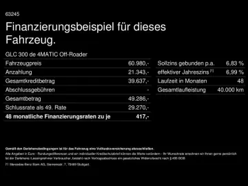 MERCEDES-BENZ GLC 300 de 4M AMG Distronic Memory HUD&hellip;