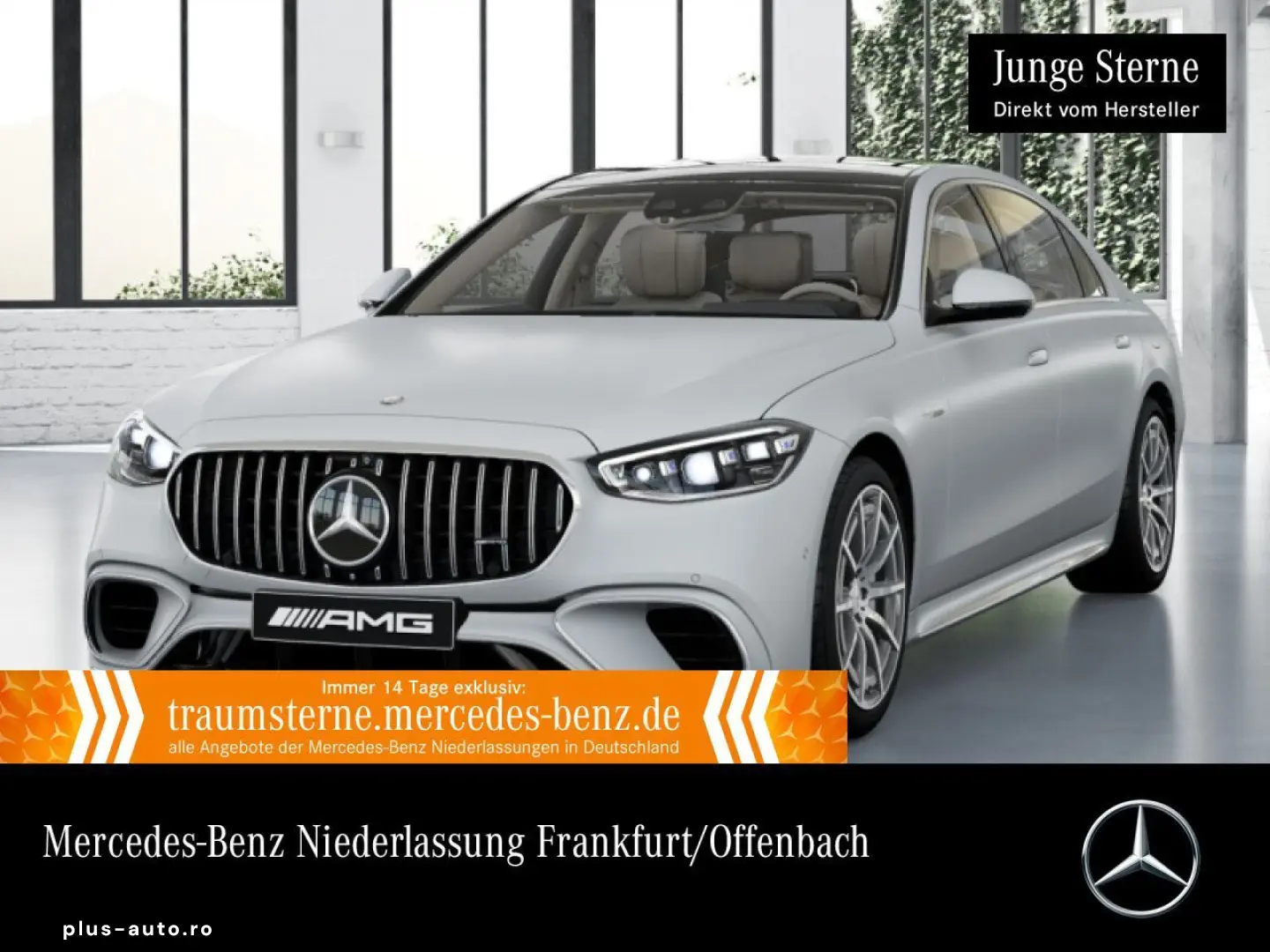 MERCEDES-BENZ S 63 E Performance 4DBurmester FirstClassFond