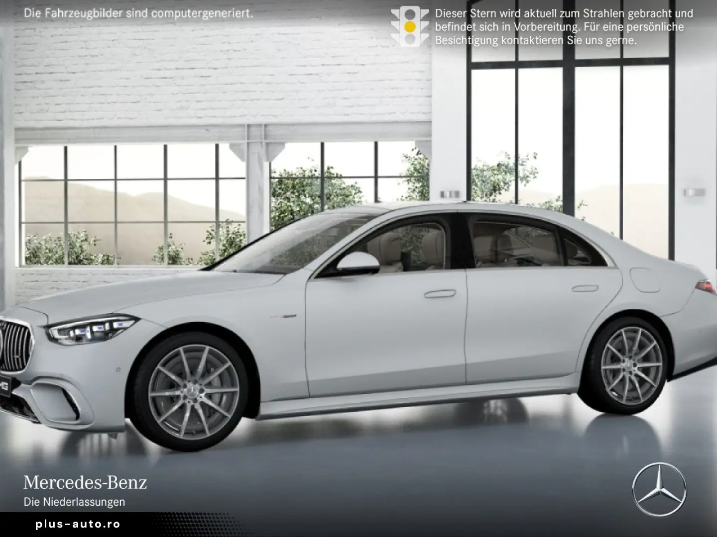 MERCEDES-BENZ S 63 E Performance 4DBurmester FirstClassFond