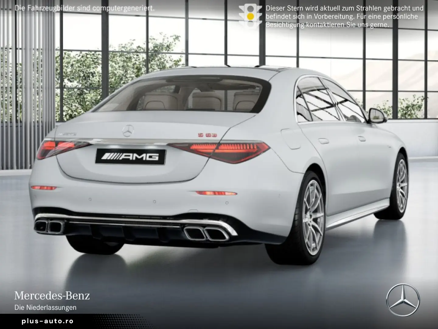 MERCEDES-BENZ S 63 E Performance 4DBurmester FirstClassFond