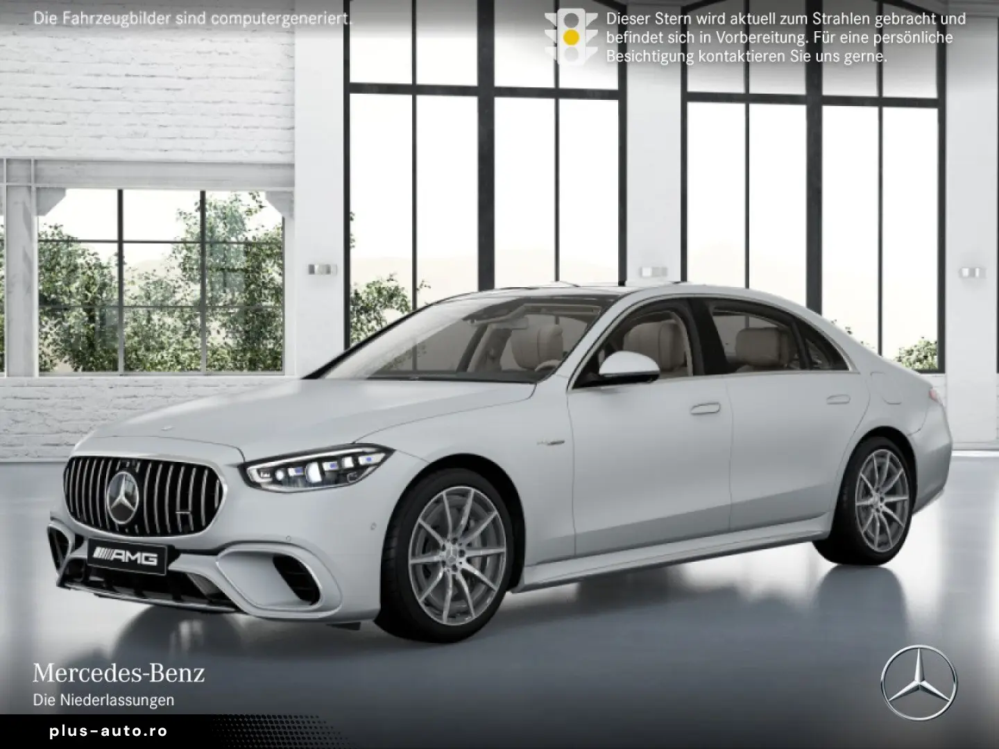 MERCEDES-BENZ S 63 E Performance 4DBurmester FirstClassFond