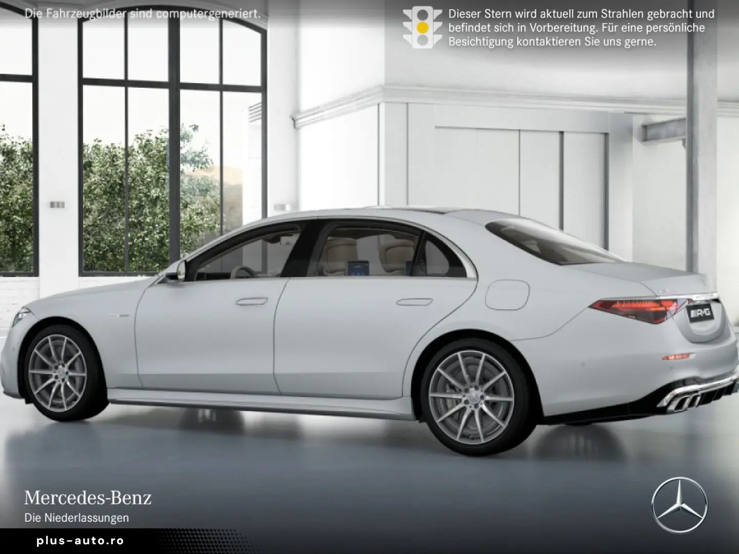 MERCEDES-BENZ S 63 E Performance 4DBurmester FirstClassFond