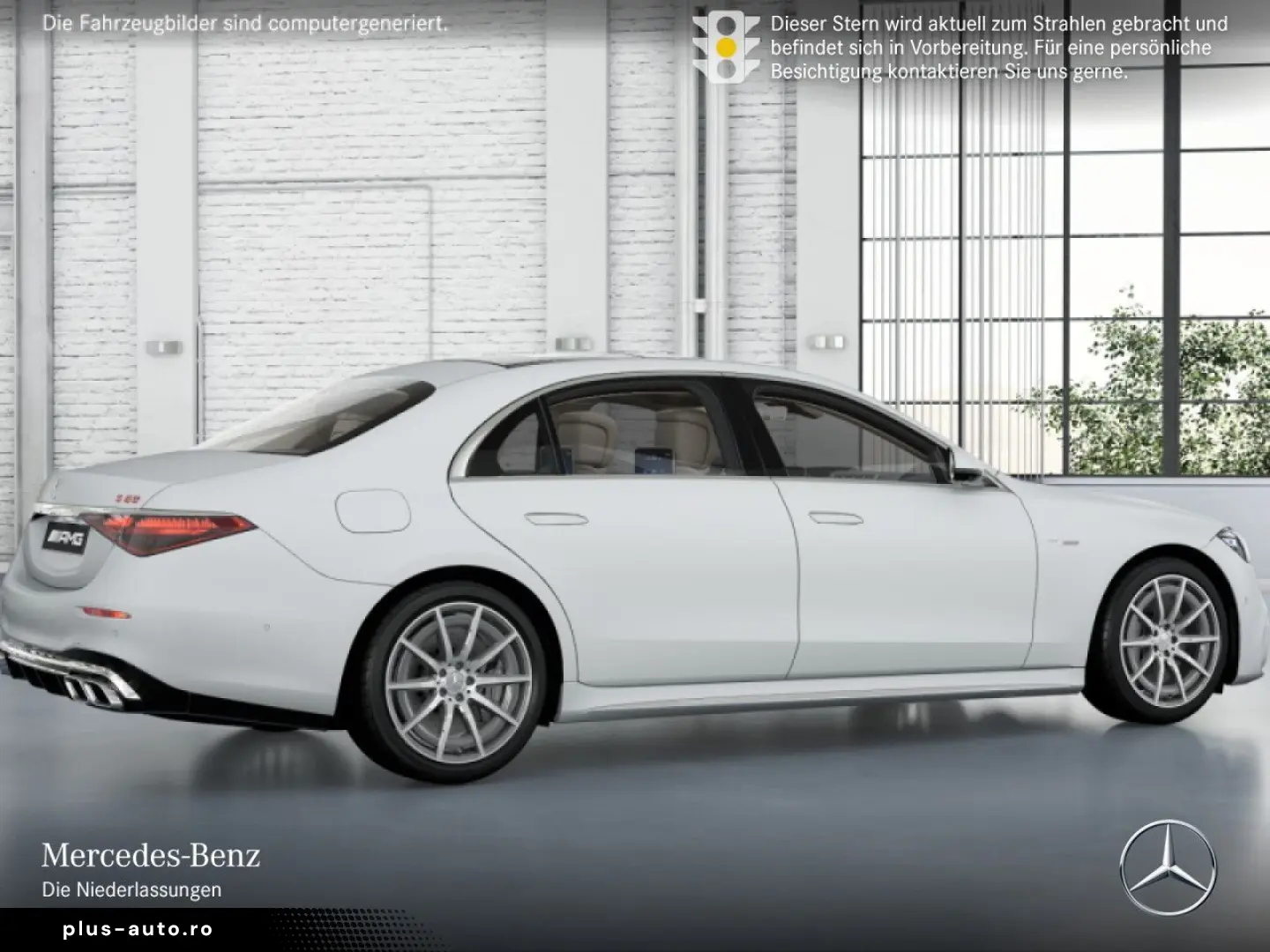 MERCEDES-BENZ S 63 E Performance 4DBurmester FirstClassFond