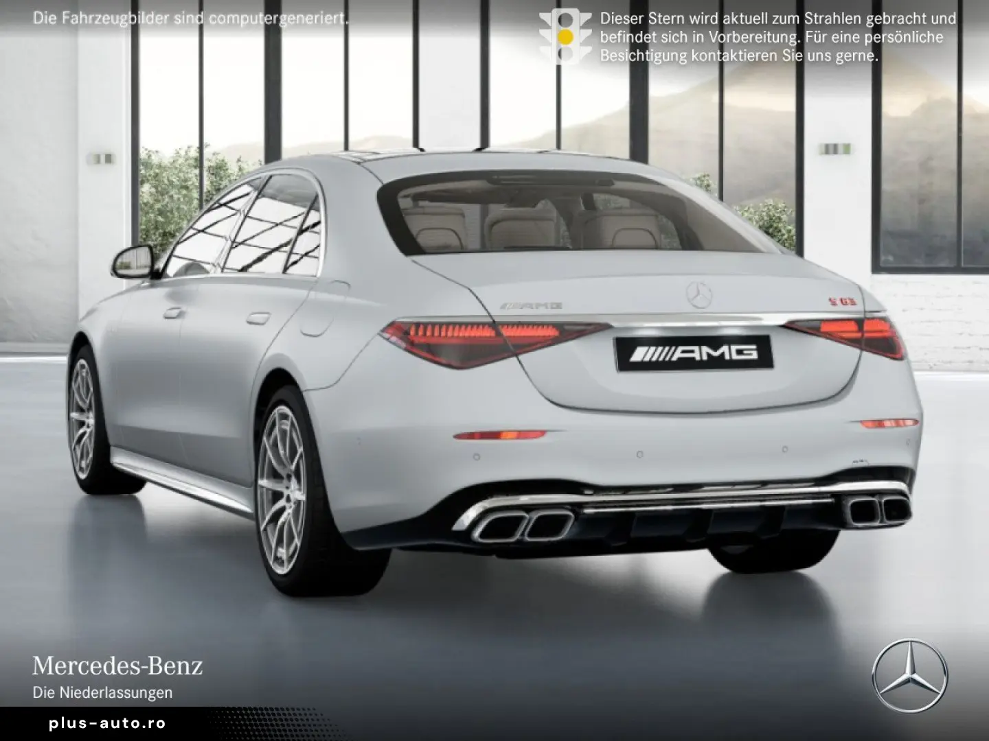MERCEDES-BENZ S 63 E Performance 4DBurmester FirstClassFond