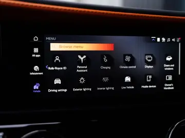 ROLLS ROYCE Spectre Bespoke Audio PinstripeMandarin