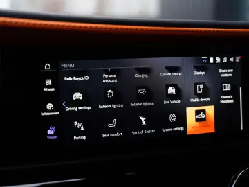 ROLLS ROYCE Spectre Bespoke Audio PinstripeMandarin