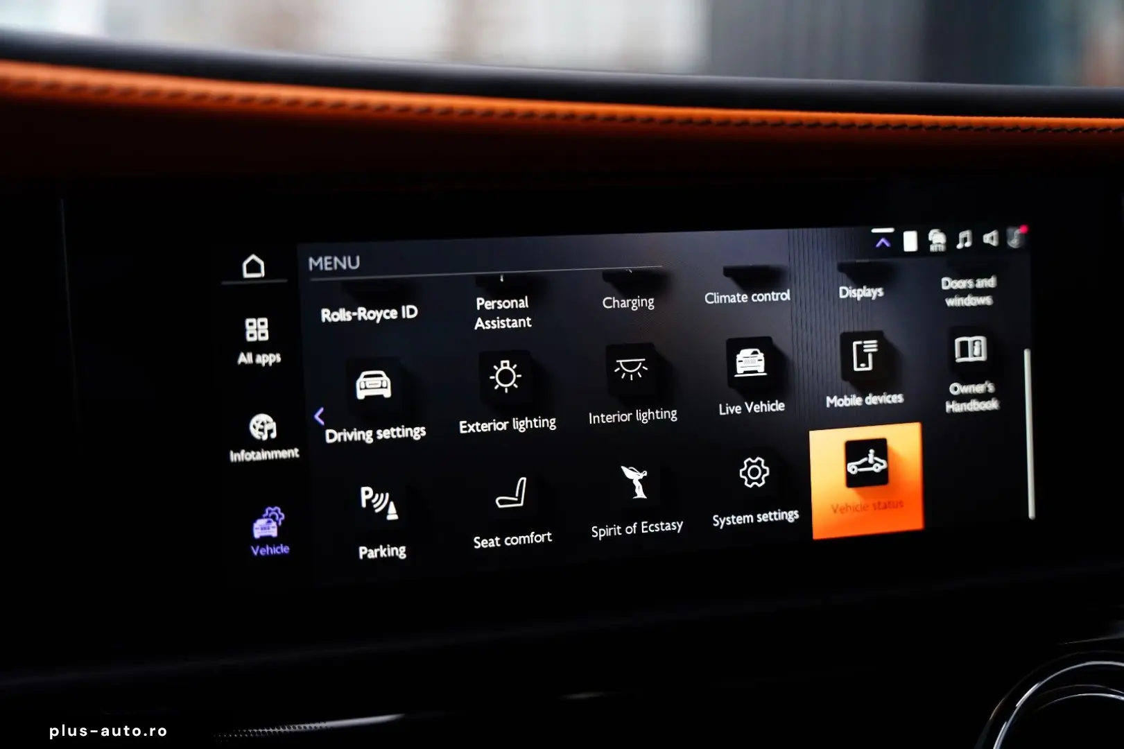 ROLLS ROYCE Spectre Bespoke Audio PinstripeMandarin