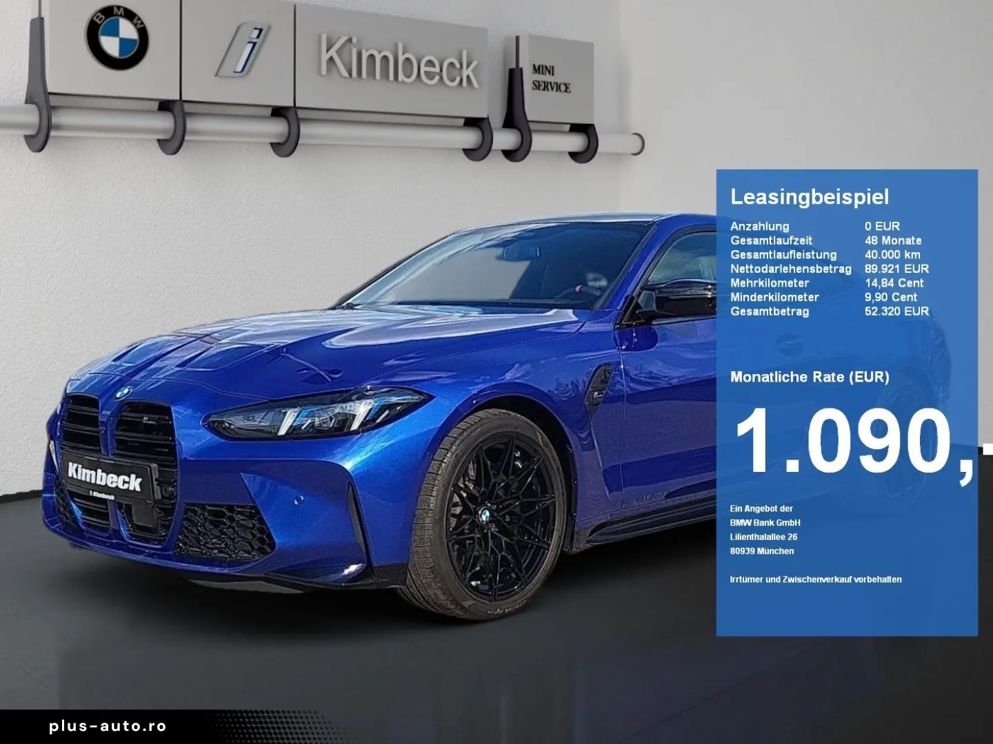 BMW M4 Competition Coupé mit M xDrive ACC 360  HeadU