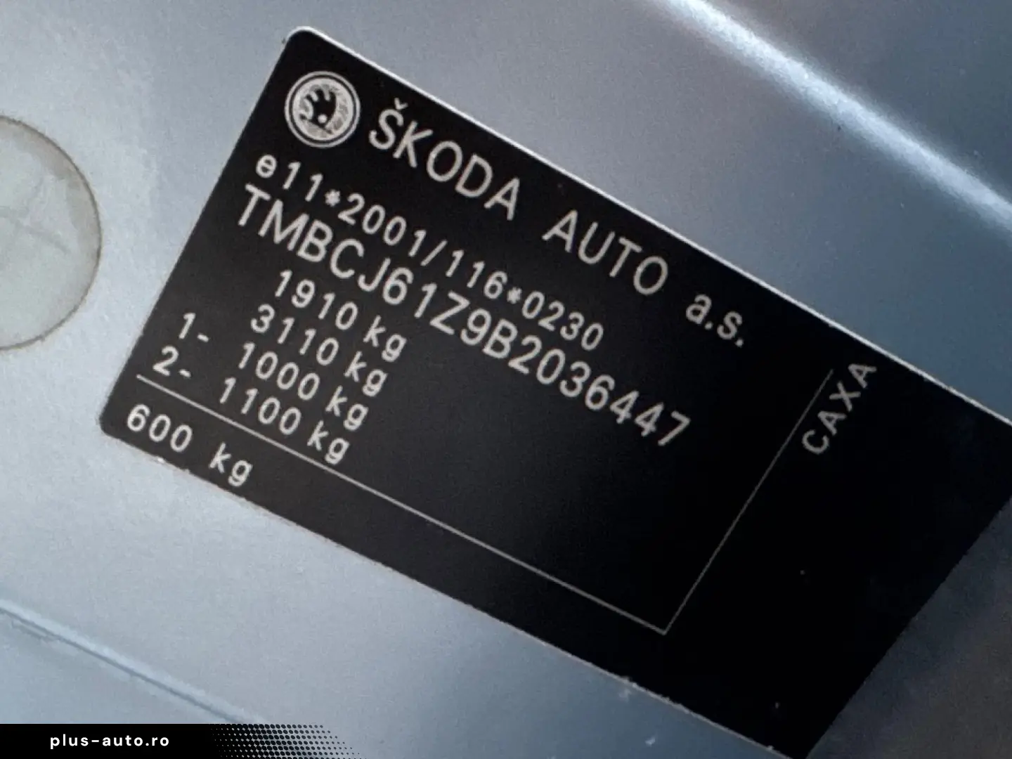SKODA OCTAVIA II FACELIFT   FAB 09.2010   1.4 BENZINA 122CP
