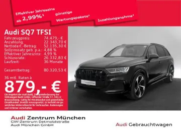 AUDI SQ7 TFSI UPE 141  Pano AHK 7-Sitze Luftf. HD-Mat