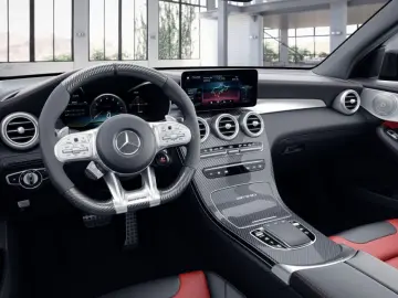 MERCEDES-BENZ GLC 63 AMG S 4M  NIGHT LUFTF. PERF. AG…