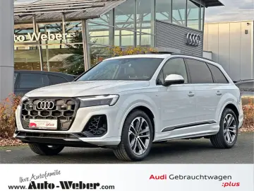 AUDI Q7 55TFSI qu S LINE BLACK HUD PANO AHK 7-SITZER