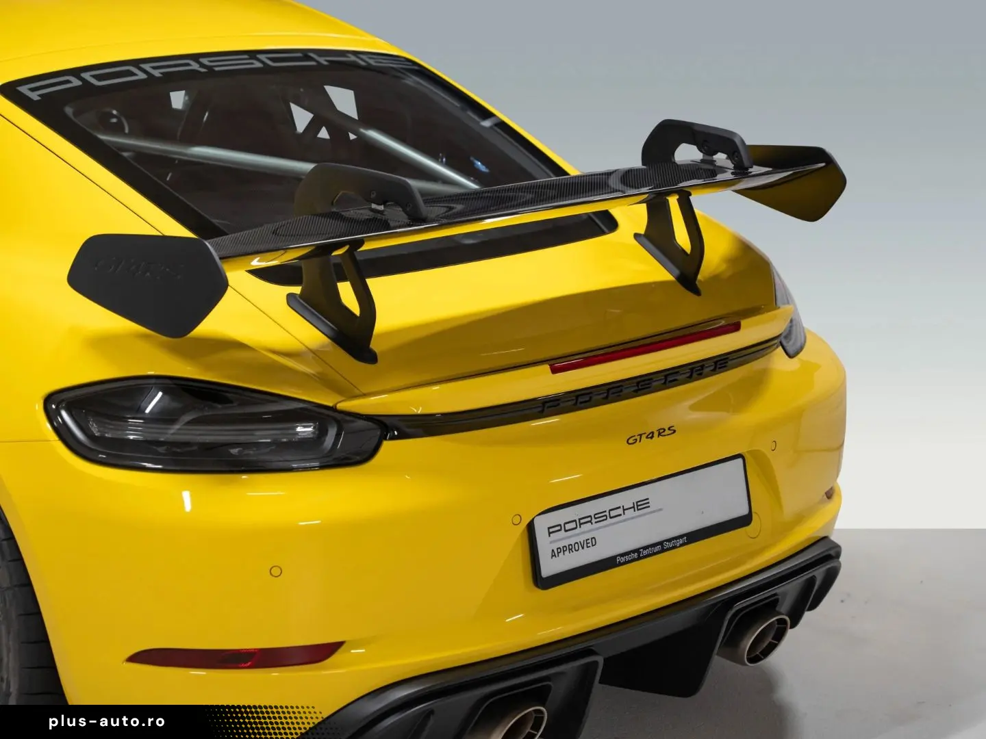 PORSCHE Cayman GT4 RS Lift-VA Weissach Paket Chrono Pake