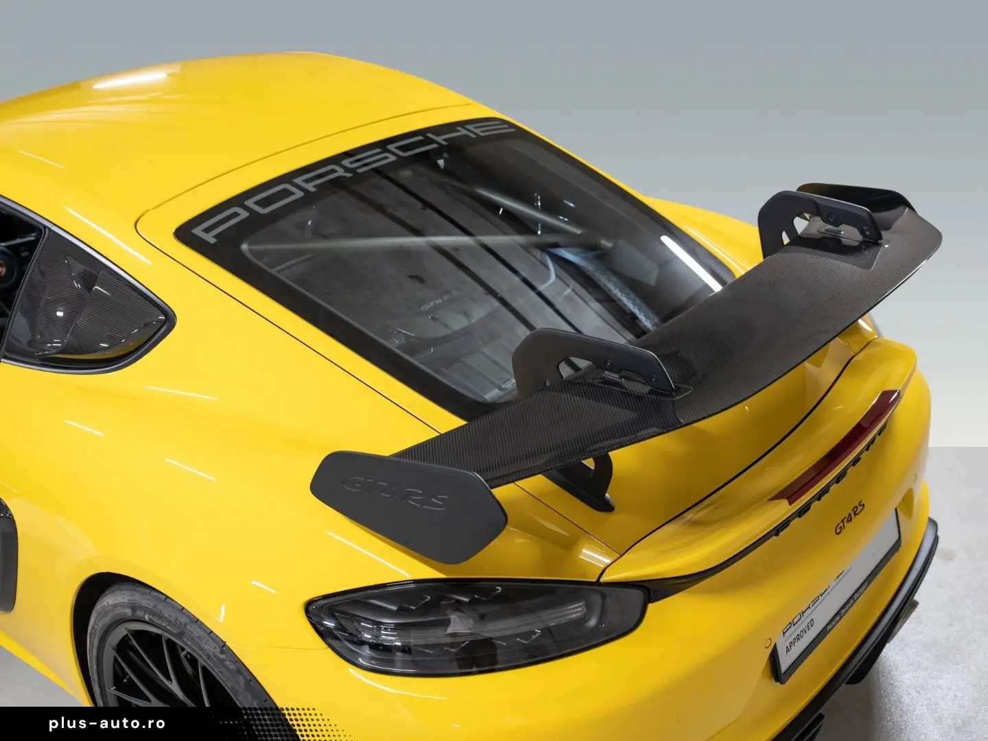 PORSCHE Cayman GT4 RS Lift-VA Weissach Paket Chrono Pake