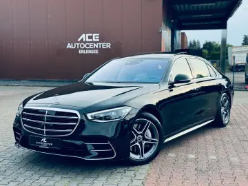 MERCEDES-BENZ S 450 Long AMG Line NAPPA BEIGE 3xTV CHAUFFEUR