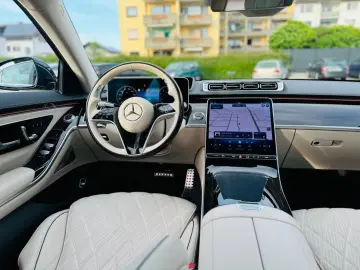 MERCEDES-BENZ S 450 Long AMG Line NAPPA BEIGE 3xTV CHAUFFEUR