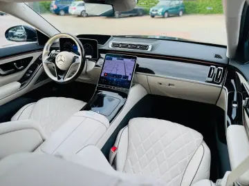 MERCEDES-BENZ S 450 Long AMG Line NAPPA BEIGE 3xTV CHAUFFEUR