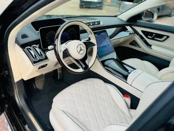 MERCEDES-BENZ S 450 Long AMG Line NAPPA BEIGE 3xTV CHAUFFEUR