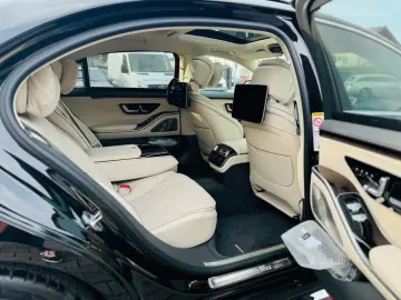 MERCEDES-BENZ S 450 Long AMG Line NAPPA BEIGE 3xTV CHAUFFEUR