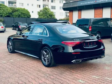 MERCEDES-BENZ S 450 Long AMG Line NAPPA BEIGE 3xTV CHAUFFEUR
