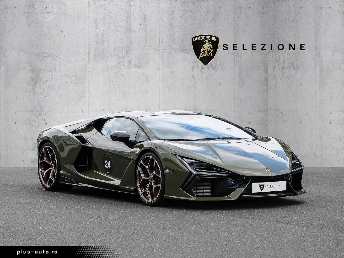 LAMBORGHINI Revuelto Verde Turbine Lucido  XPEL  Sport Seats