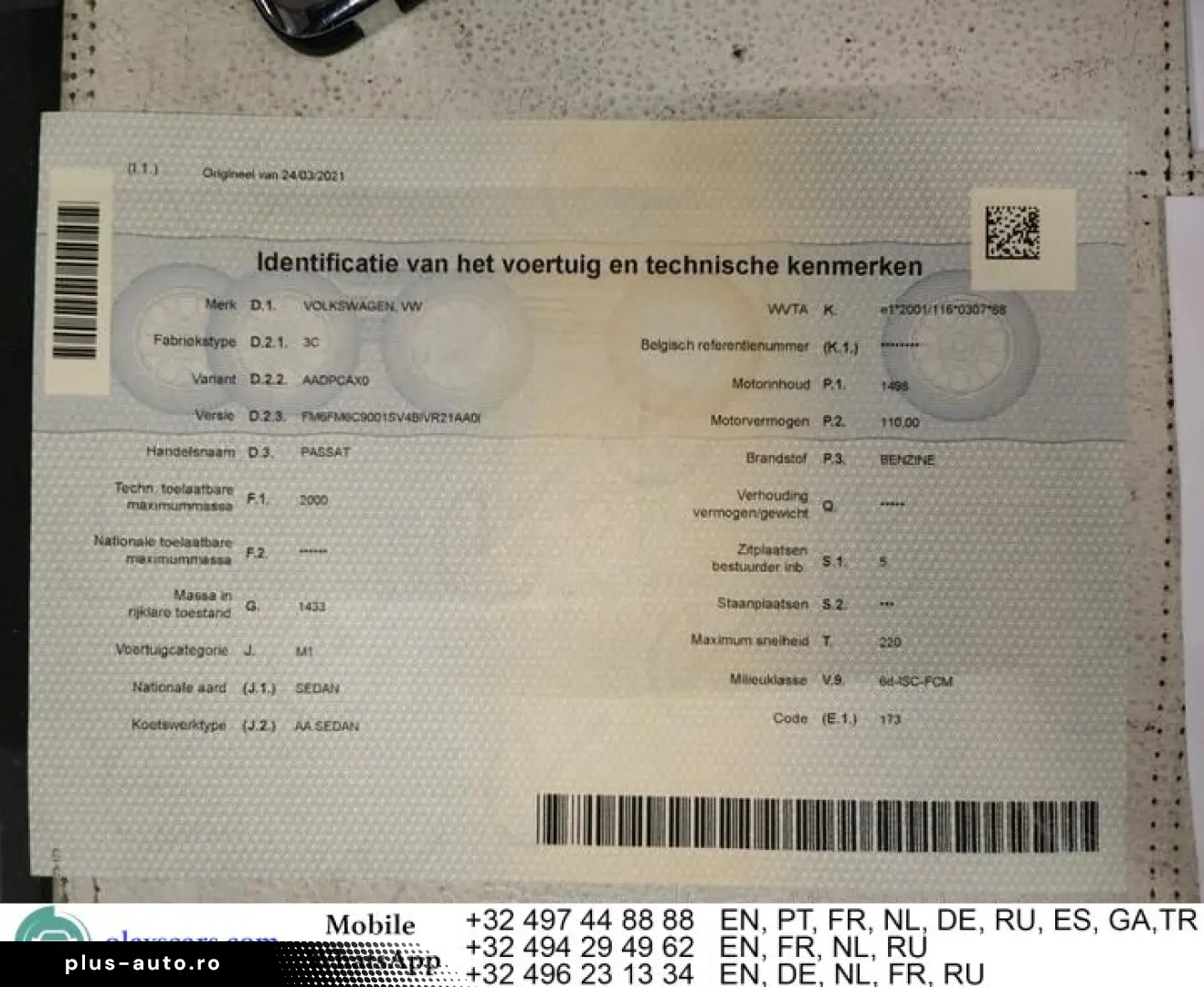VW Passat 1.5 TSI Elegance Pano Virtual Matrix Key