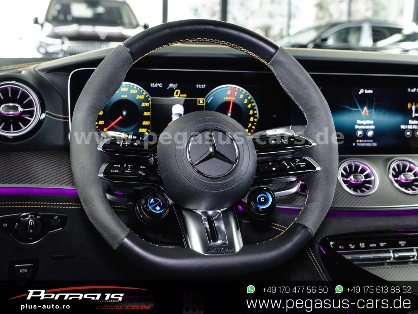 MERCEDES-BENZ AMG GT 63 S E PERFORMA CERAMIC BRAKES HUD