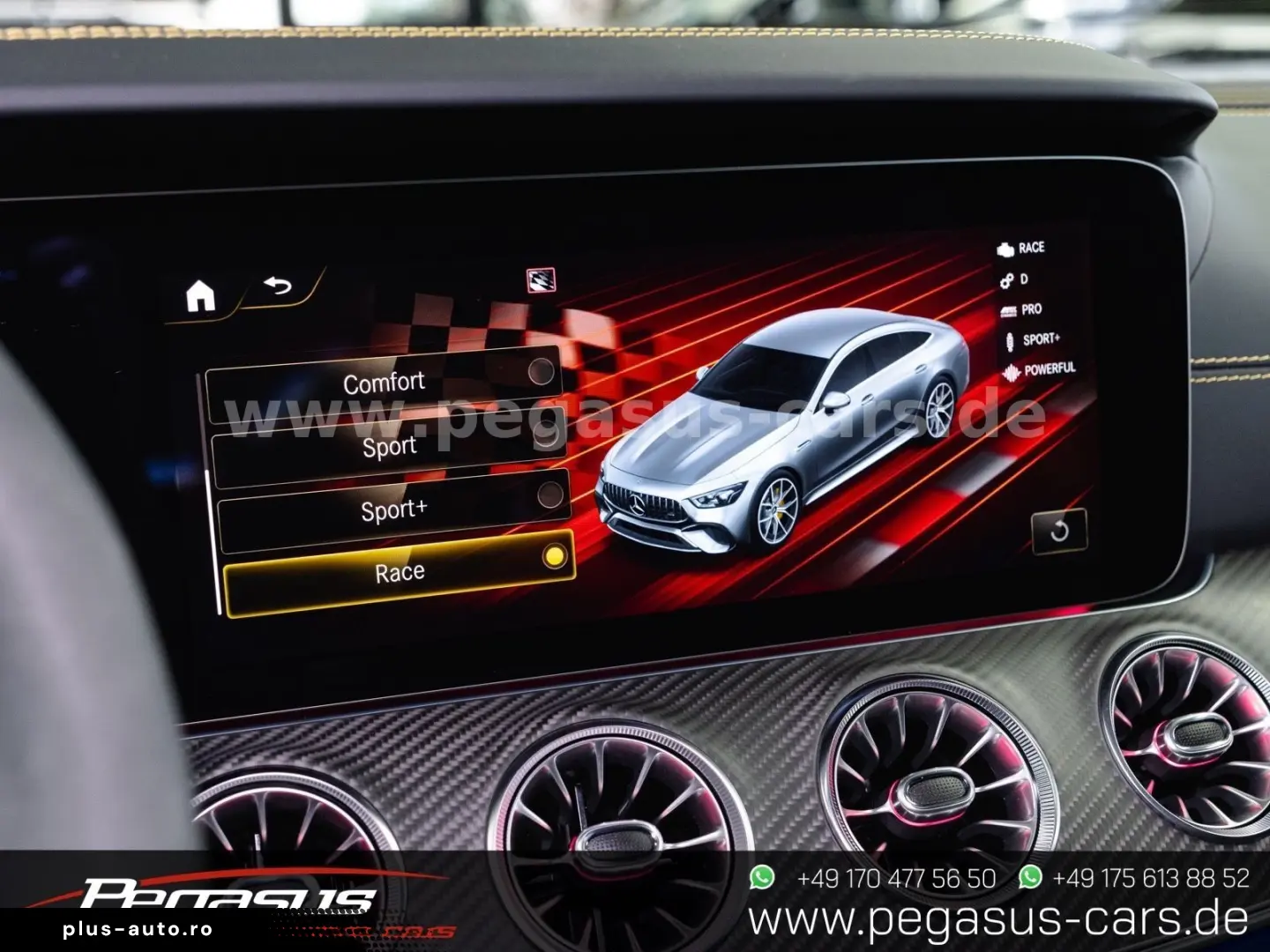 MERCEDES-BENZ AMG GT 63 S E PERFORMA CERAMIC BRAKES HUD