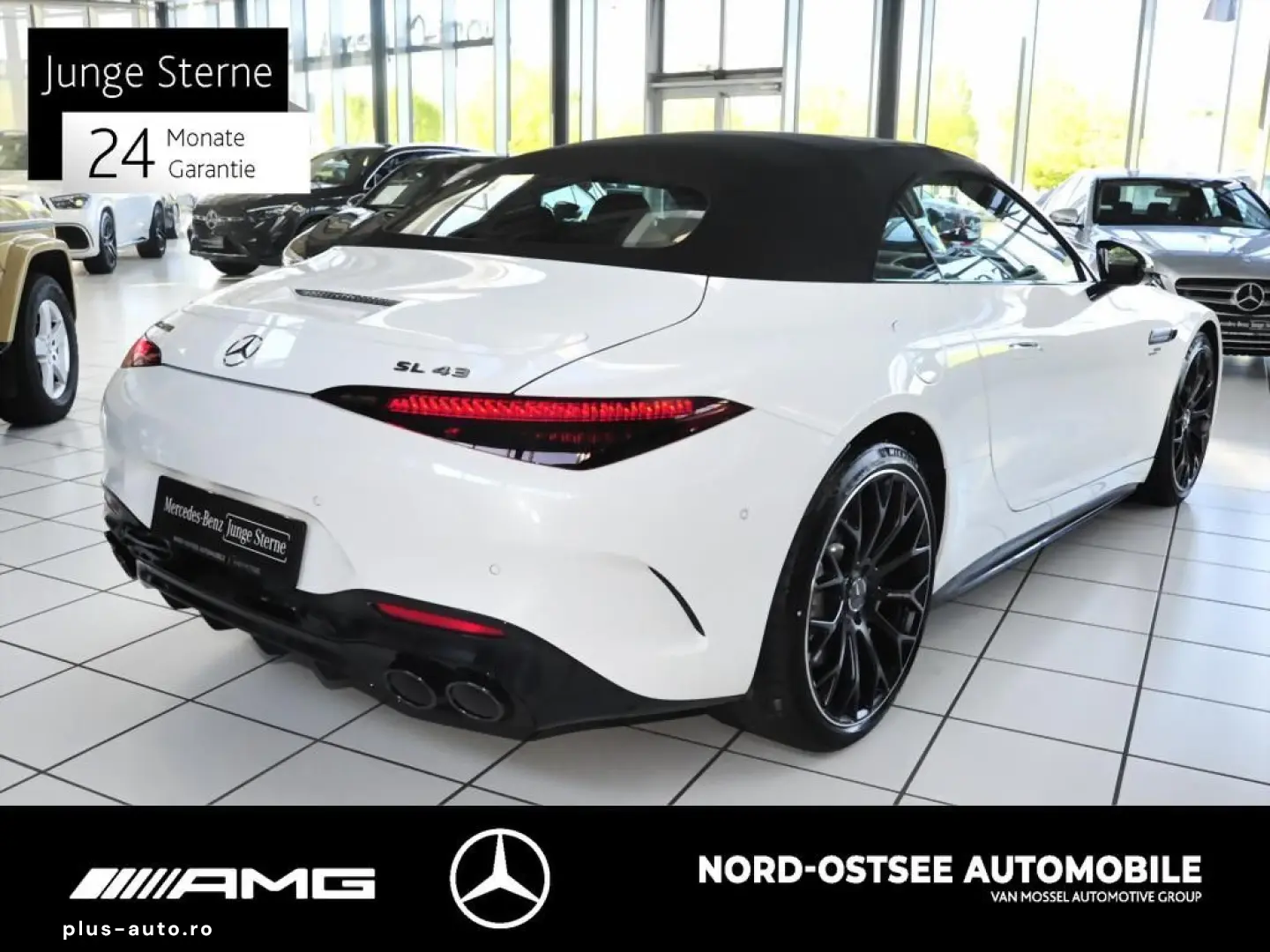MERCEDES-BENZ SL 43 AMG V8 SOUND NIGHT 21 360