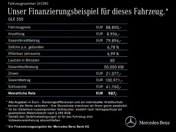 MERCEDES-BENZ GLE 350 de 4M AMG Prem  21  Night Pano&hellip;