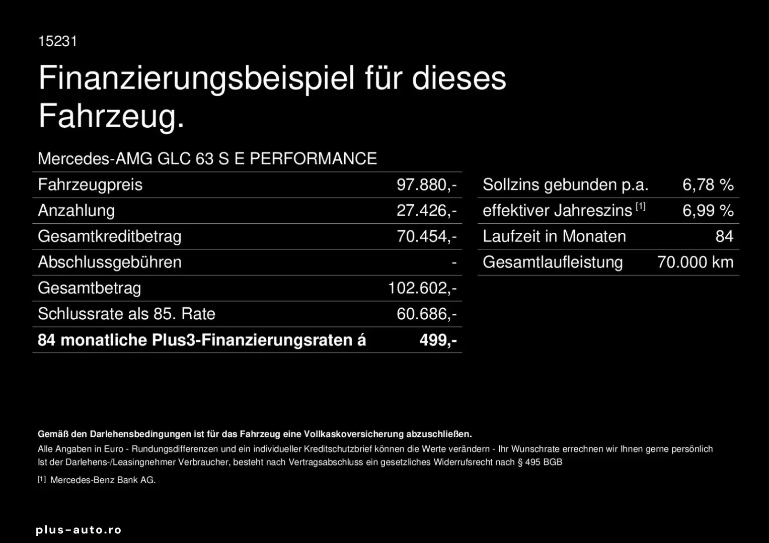 MERCEDES-BENZ GLC 63 S E AMG Performance Prem  Pano &hellip;