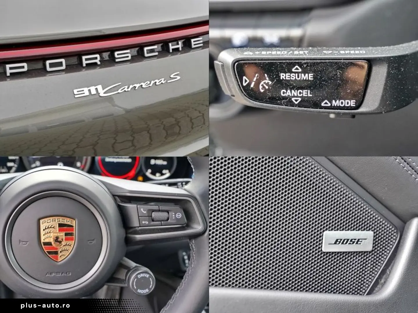 PORSCHE 992 911 Carrera S CHRONO BOSE SPORTABGAS PASM KA