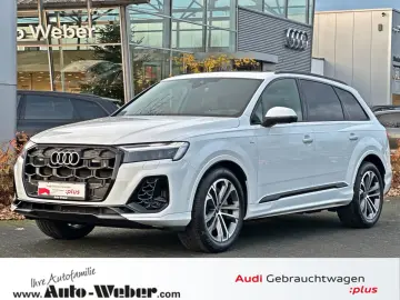 AUDI Q7 55TFSI qu S LINE BLACK HUD AHK PANO 7-SITZER