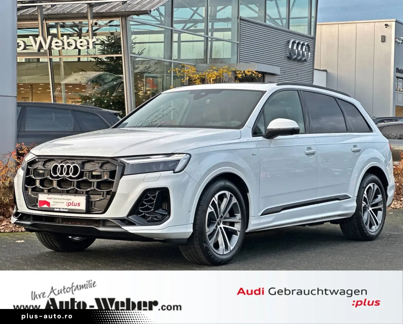 AUDI Q7 55TFSI qu S LINE BLACK HUD AHK PANO 7-SITZER