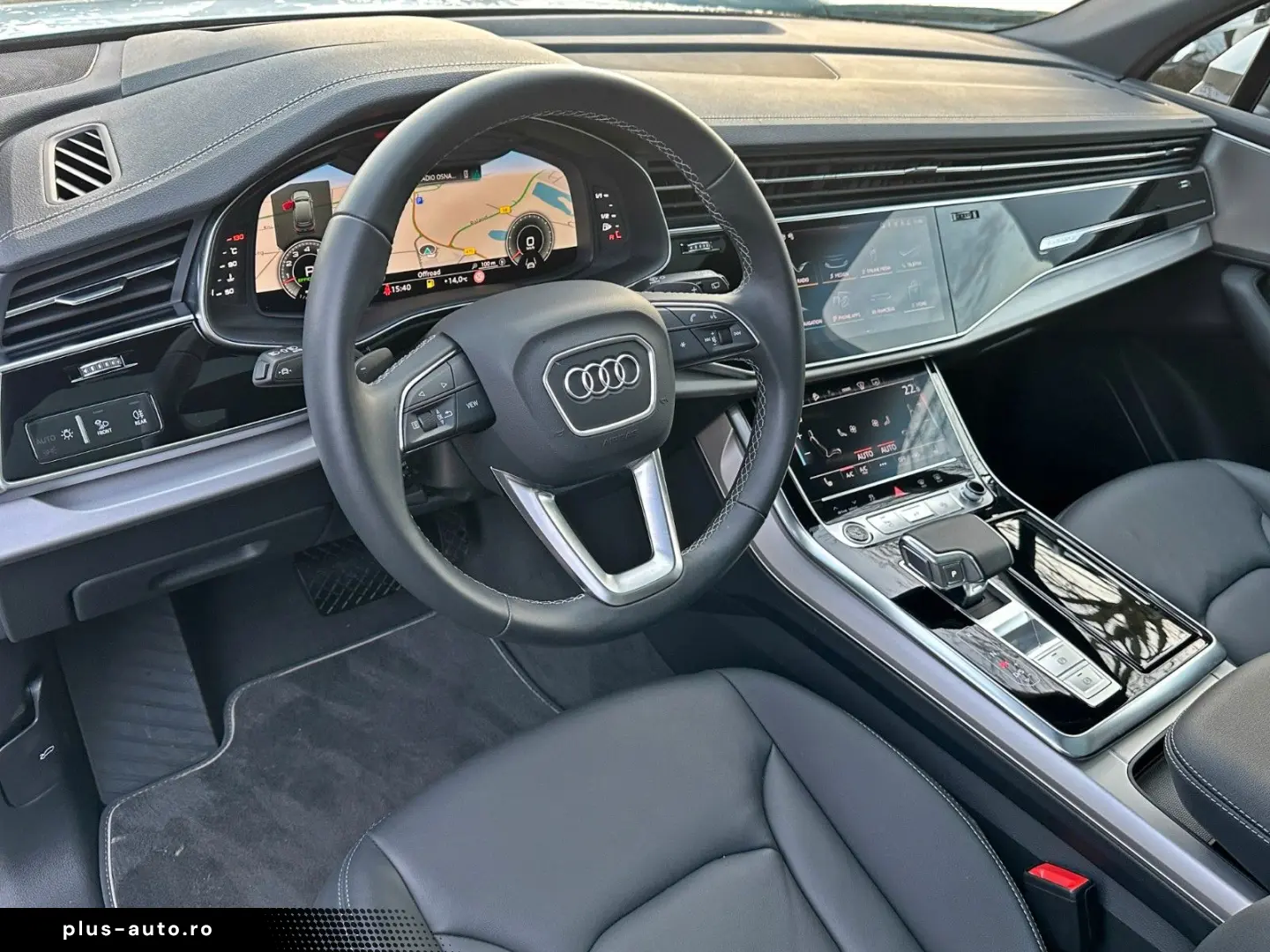 AUDI Q7 55TFSI qu S LINE BLACK HUD AHK PANO 7-SITZER