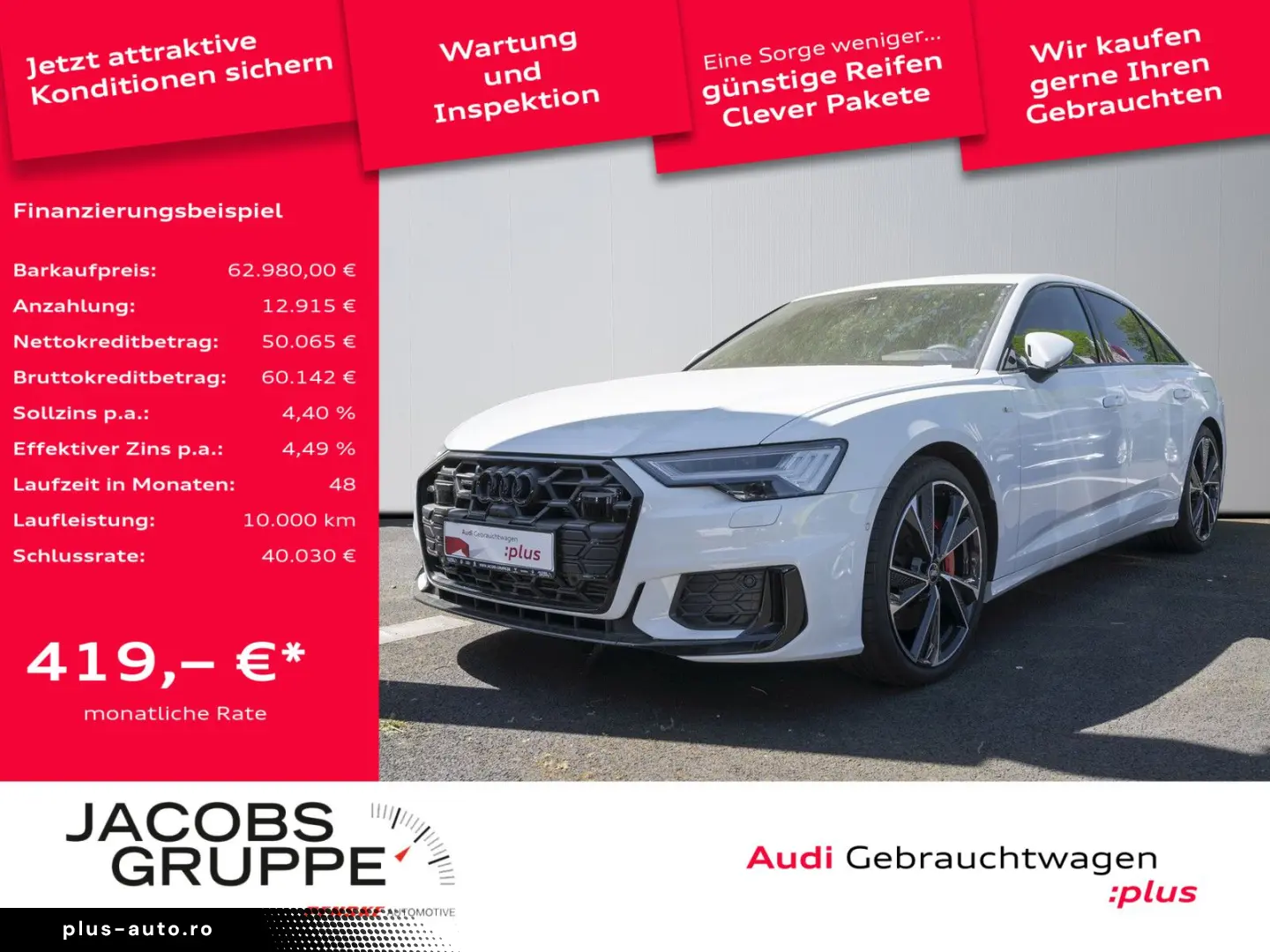 AUDI A6 Limousine 55 TFSI e quattro S line B&O HD Mat
