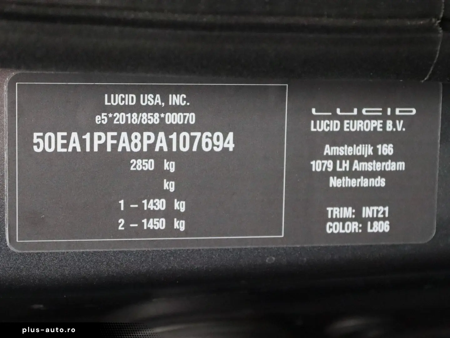 LUCID Air Pure AWD