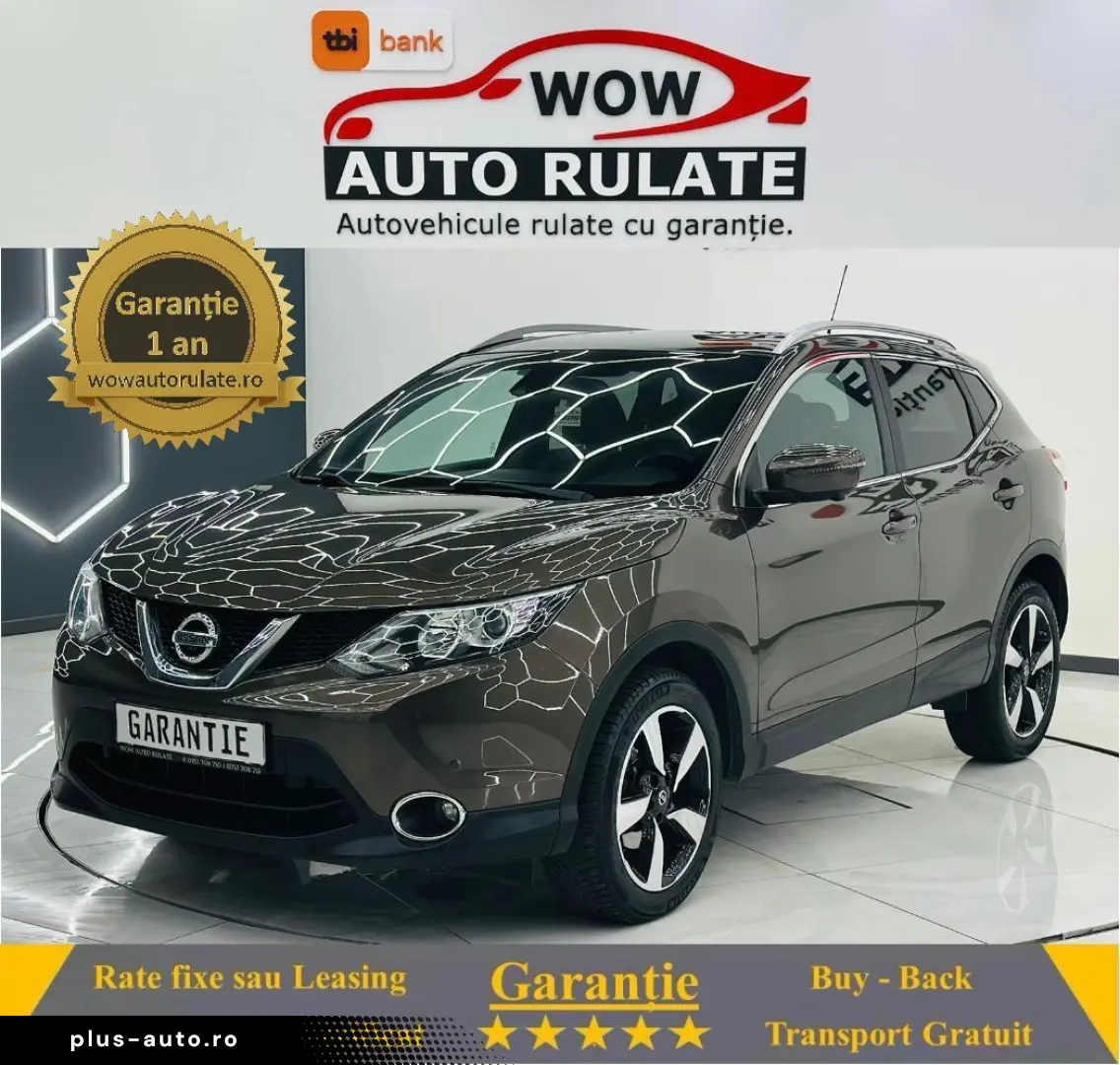 NISSAN Qashqai 2017 1.5D E6 Garantie 12 Luni Rate Avans 0 Do