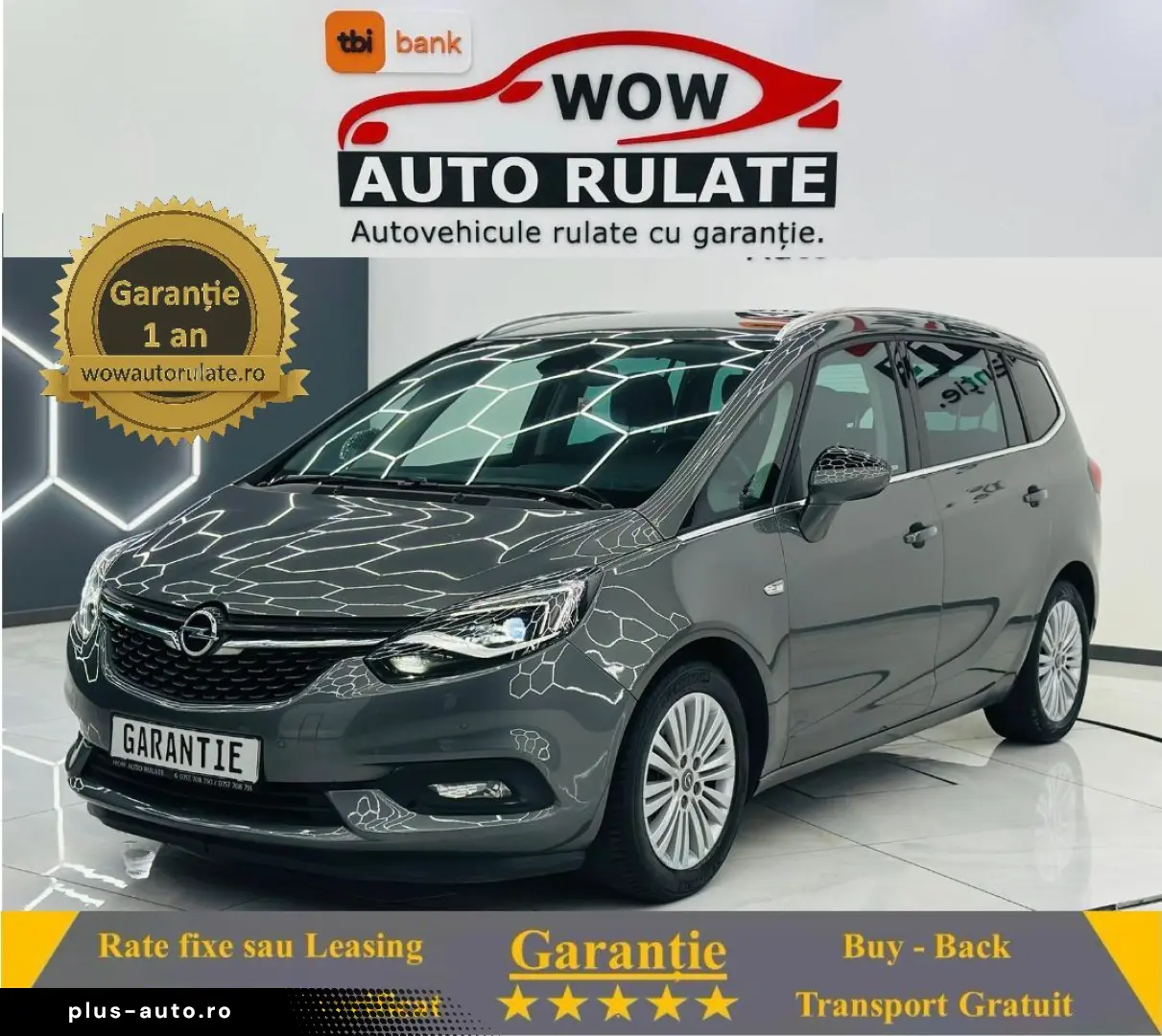 OPEL ZAFIRA 2017 1.6D E6 7 Locuri Garantie 12 Luni Rate Avan