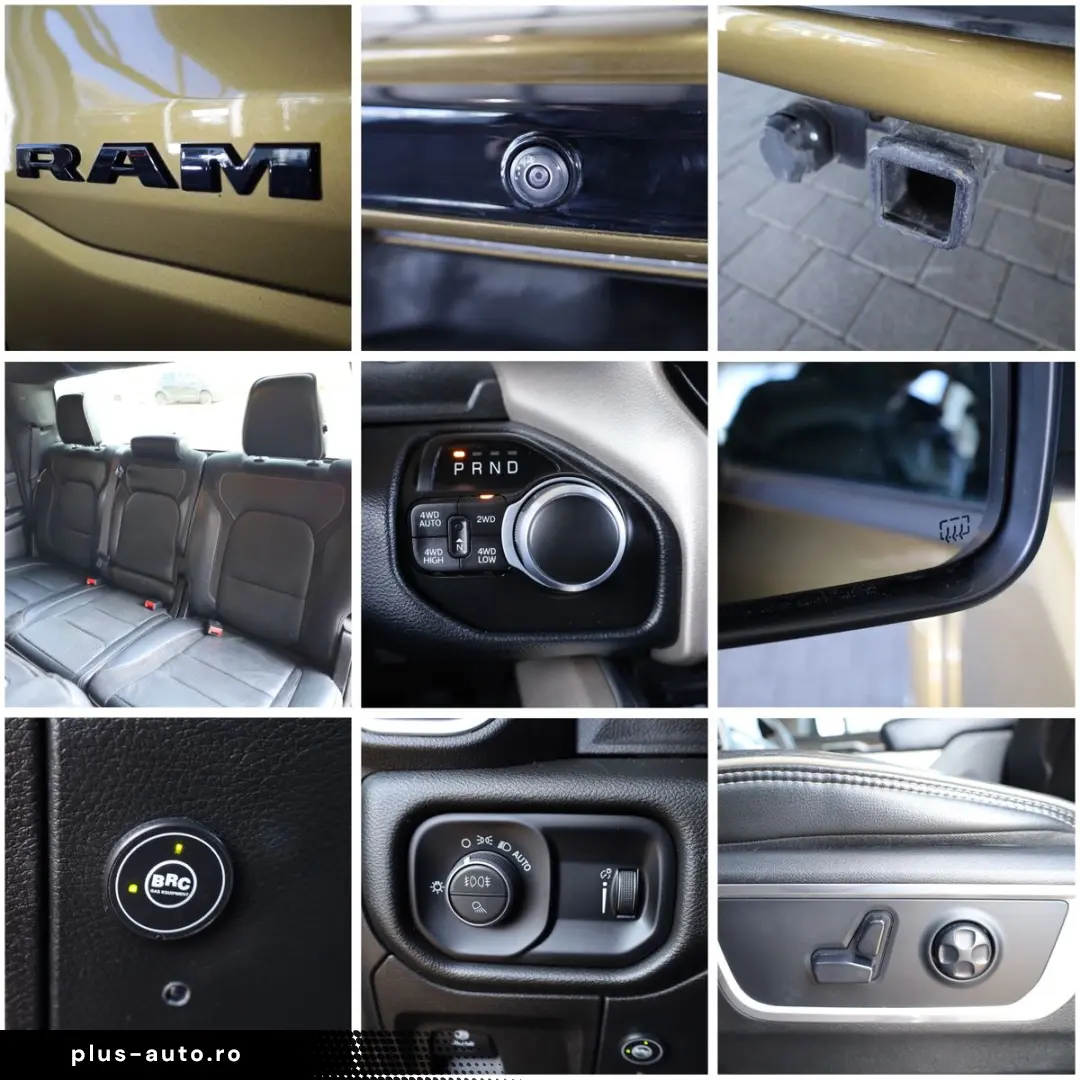 DODGE RAM 5.7 BigHorn BRCGAS AHK SHZ SBL NAVI TEMP R20