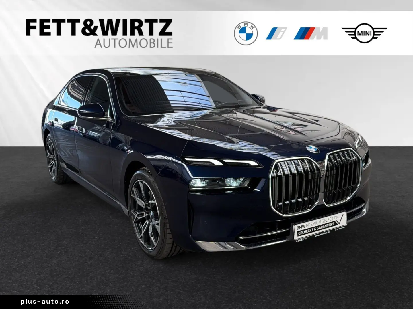 BMW 740d xDrive TV-Fond-Entertainment Autobahnass.