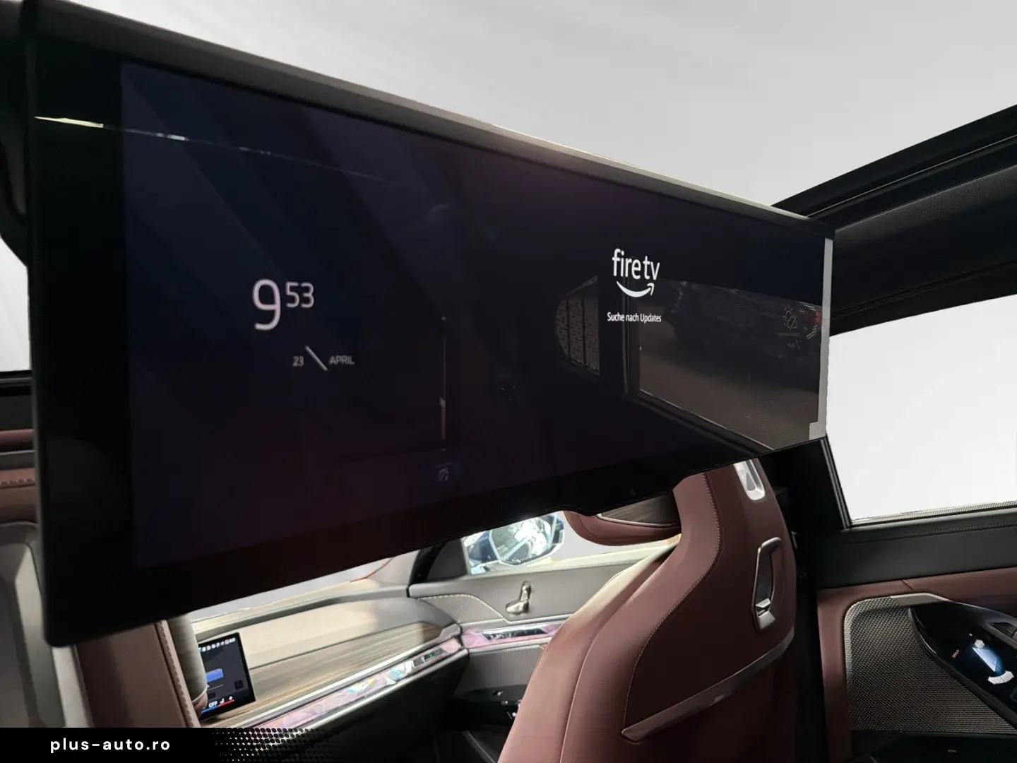 BMW 740d xDrive TV-Fond-Entertainment Autobahnass.
