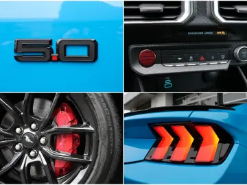 FORD Mustang 5.0 V8 NEUES MODELL SHZ SBL SPUR TTW R19